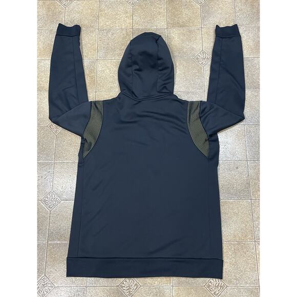 Nike Dri-Fit Men’s Size Large Black/ Yellow Hoodie Sporty College OSU- NCAA - Picture 4 of 12